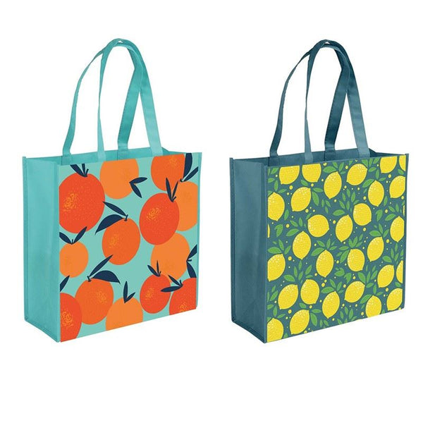 TALLON LARGE SQUARE PP FRUITS SHOPPING BAG 40 X 40CM. TA7347
